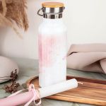 Θερμός με Σχέδιο Λουλούδια & Premium Λαμπάδα