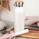 Παγούρι με Σχέδιο Μπλε Πεταλούδα & Premium Λαμπάδα