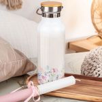 Θερμός με Σχέδιο Φλοράλ & Premium Λαμπάδα