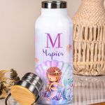 Παιδικό Παγούρι με Σχέδιο Γοργόνα & Premium Λαμπάδα