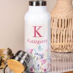 Θερμός με Σχέδιο Φλοράλ & Premium Λαμπάδα