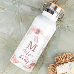 Θερμός με Σχέδιο Λουλούδια & Premium Λαμπάδα