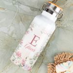 Θερμός με Σχέδιο Άνθη & Premium Λαμπάδα