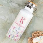 Θερμός με Σχέδιο Φλοράλ & Premium Λαμπάδα