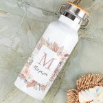 Παγούρι με Σχέδιο Φλοράλ Μοτίβο & Premium Λαμπάδα