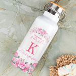 Παγούρι με Σχέδιο Ανθοπέταλα & Premium Λαμπάδα