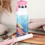 Θερμός με Καλαμάκι σε Σχέδιο Γοργόνα & Premium Λαμπάδα