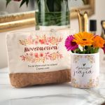 Σετ 2 Δώρα για Γιαγιά – Νεσεσέρ με Φελλό & Γλαστράκι