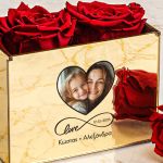 Κόκκινα Τριαντάφυλλα με Φωτογραφία & Όνοματα, Δώρο για Μαμά