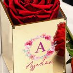 Παντοτινό Κόκκινο Τριαντάφυλλο με Όνομα, Δώρο για Μαμά