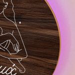 Φωτιστικό Τοίχου Led με Γραμμικό Σχέδιο, Δώρο για την Μητέρα