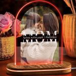 Επιτραπέζιο Φωτιστικό Led με Φωτογραφία, Δώρο για την Μητέρα