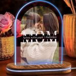 Επιτραπέζιο Φωτιστικό Led με Φωτογραφία, Δώρο για την Μητέρα