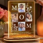 Φωτιστικό Led Επιτραπέζιο με Φωτογραφίες, Δώρο για Μητέρα