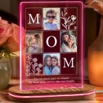 Φωτιστικό Led Επιτραπέζιο με Φωτογραφίες, Δώρο για Μητέρα