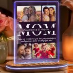 Φωτιστικό Επιτραπέζιο με Ονόματα & Αφιέρωση, Δώρο για Μητέρα