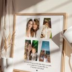 Κορνίζα με Φωτογραφίες, Εξατομικευμένο Δώρο για Μητέρα