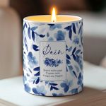 Προσωποποιημένο Κερί Βανίλιας με Αφιέρωση, Δώρο για Μητέρα
