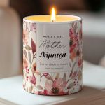 Χειροποίητο Κερί με Άρωμα Βανίλια, Δώρο για την Μητέρα