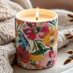 Χειροποίητο Κερί με Άρωμα Vanilla Cream, Δώρο για την Μαμά