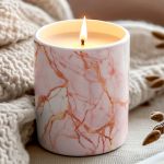 Αρωματικό Χειροποίητο Κερί Vanilla Cream, Δώρο για την Μητέρα