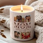 Αρωματικό Κερί Vanilla Cream με Φωτογραφίες, Δώρο για τη Μαμά