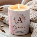 Προσωποποιημένο Κερί με Άρωμα Βανίλια, Δώρο για την Μαμά