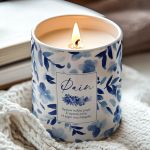 Προσωποποιημένο Κερί Βανίλιας με Αφιέρωση, Δώρο για Μητέρα