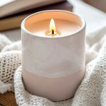 Χειροποίητο Αρωματικό Κερί Vanilla Cream, Δώρο για τη Μητέρα