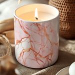 Αρωματικό Χειροποίητο Κερί Vanilla Cream, Δώρο για την Μητέρα