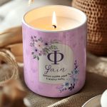 Αρωματικό Κερί με Vanilla Cream, Δώρο Αγάπης για τις Μαμάδες