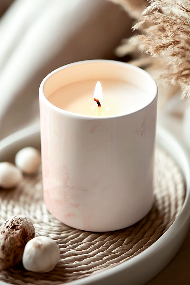 Αρωματικό Κερί Vanilla Cream με Φωτογραφίες, Δώρο για τη Μαμά