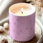 Αρωματικό Κερί με Vanilla Cream, Δώρο Αγάπης για τις Μαμάδες