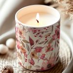 Χειροποίητο Κερί με Άρωμα Βανίλια, Δώρο για την Μητέρα