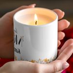 Σετ 2 Αρωματικά Κεριά με Όνομα, Δώρο για τη Μαμά