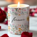 Σετ 2 Αρωματικά Κεριά με Όνομα, Δώρο για τη Μαμά