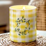 Σετ 2 Αρωματικά Κεριά Βανίλιας, Δώρο για τη Γιορτή της Μαμάς