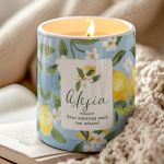 Σετ 2 Αρωματικά Κεριά Βανίλιας, Δώρο για τη Γιορτή της Μαμάς