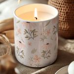 Σετ 2 Αρωματικά Κεριά με Όνομα & Αφιέρωση, Δώρο για τη Μαμά