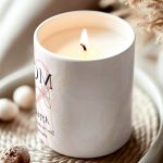 Σετ 2 Αρωματικά Κεριά με Όνομα & Αφιέρωση, Δώρο για τη Μαμά