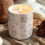 Σετ 2 Αρωματικά Κεριά με Όνομα & Αφιέρωση, Δώρο για τη Μαμά