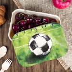 Σετ 3 Δώρα Football - Παγούρι, Δοχείο Φαγητού & Λαμπάδα