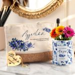 Σετ 3 Δώρα για τη Μαμά - Τσαντάκι Νεσεσέρ, Κασπώ & Μπρελόκ