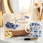 Σετ 3 Δώρα για τη Μητέρα - Τσαντάκι Νεσεσέρ, Κούπα & Μπρελόκ