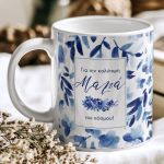 Σετ 3 Δώρα για τη Μητέρα - Τσαντάκι Νεσεσέρ, Κούπα & Μπρελόκ