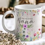 Σετ 3 Δώρα για Μαμά – Κούπα με Αφιέρωση, Τσαντάκι & Μπρελόκ