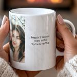 Σετ 2 Κούπες με Ονόματα και Φωτογραφίες, Δώρο για Μητέρα
