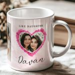 Σετ 2 Κούπες με Ονόματα και Φωτογραφίες, Δώρο για Μητέρα