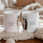 Σετ 2 Κούπες με Ονόματα και Φωτογραφίες, Δώρο για Μητέρα