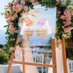 Διακοσμητική Ταμπέλα Βάπτισης με Σχέδιο Sweet Little Ones